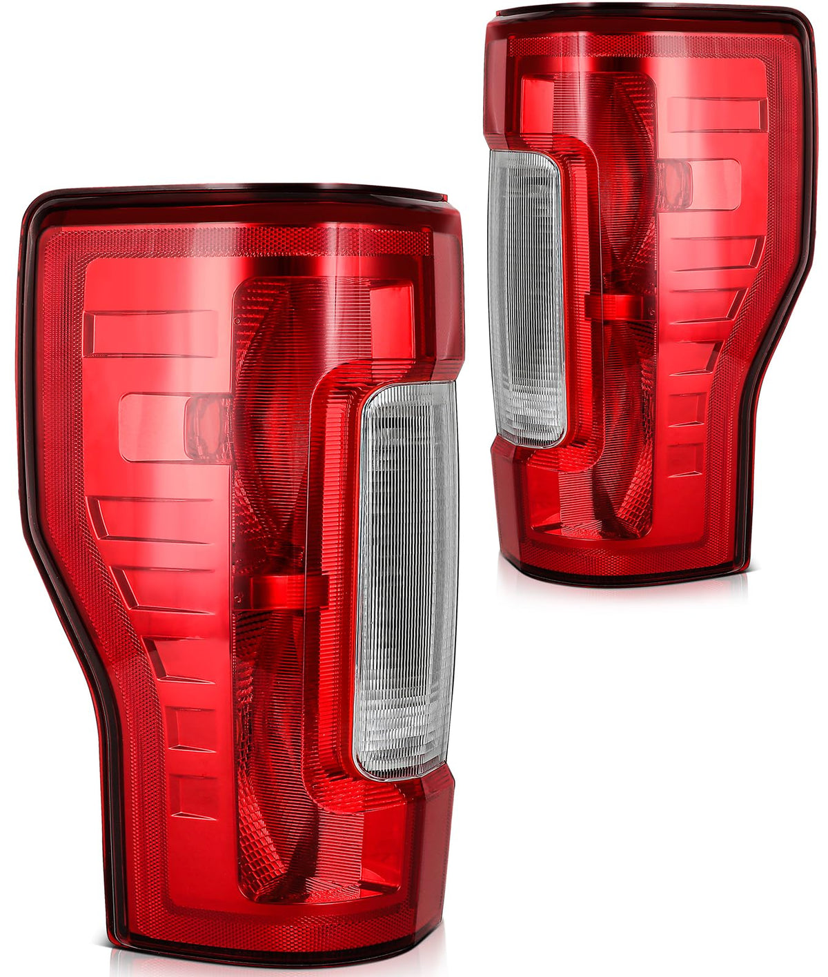 LBRST Tail Light Assembly Fit 2017-2019 for F-250 Super Duty, 2017-2019 for F-350 Super Duty Driver & Passenger Side Tail Light