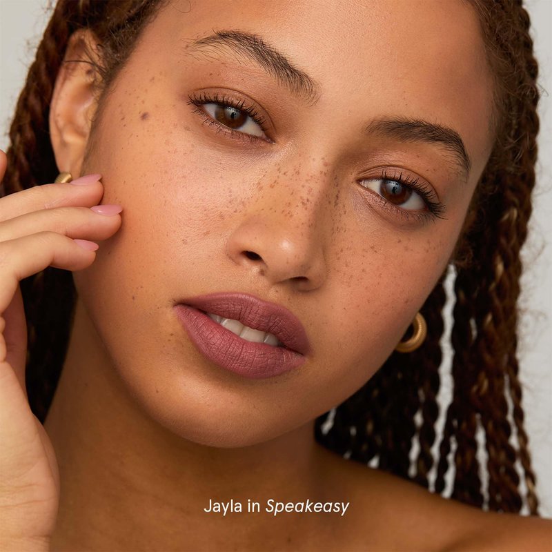 SOSHE Beauty - Soft Glide Lip Liner | Rich, Hydrating Formula | Glides Smoothly, No Skipping or Dragging | Cruelty-Free, Certified Plastic Negative (Speakeasy - Dusty Mauve)