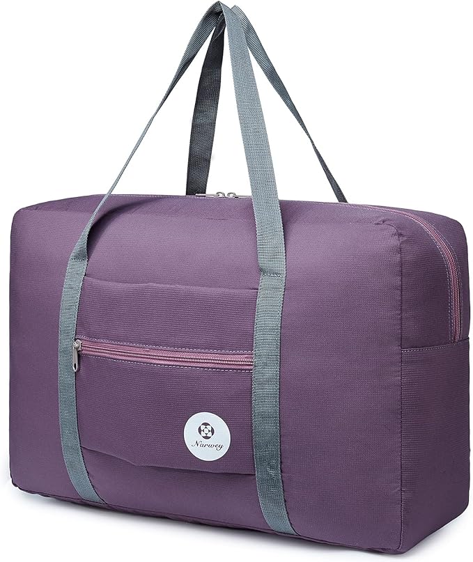 For Spirit Airlines Personal Item Bag Foldable Travel Duffel Bag Tote Carry on Luggage Duffle Overnight for Women and Men