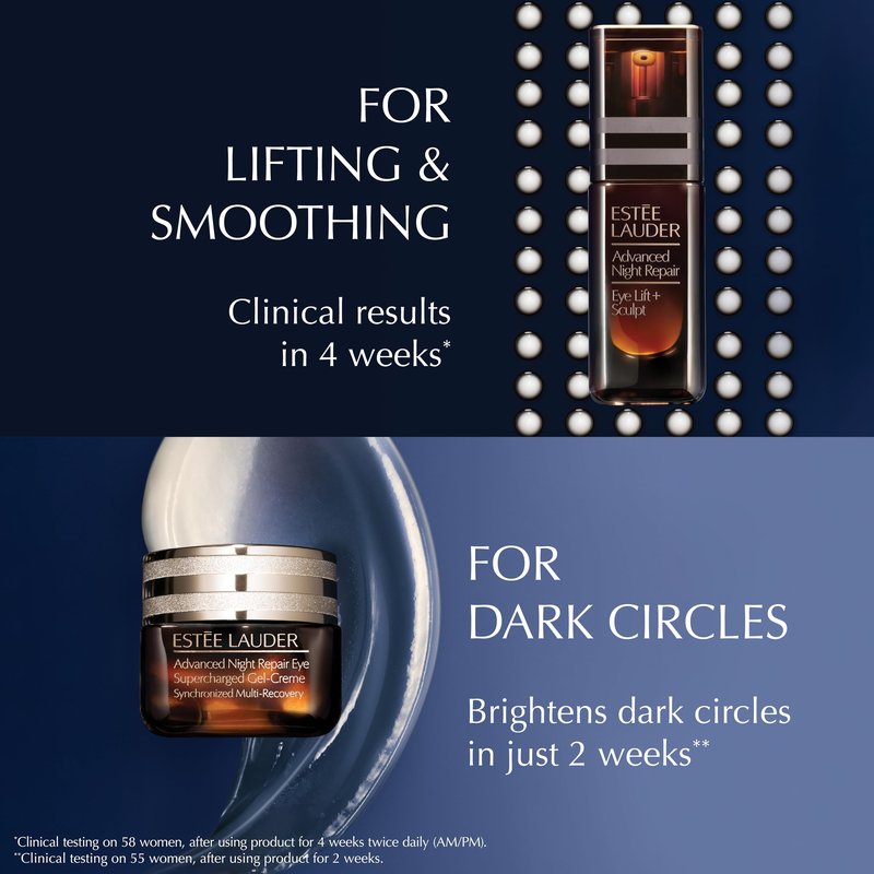 Estée Lauder Advanced Night Repair Eye Lift + Sculpt | Eye Cream with 2HA Volume Filler & Hexapeptide-8, 0.5 Fl Oz