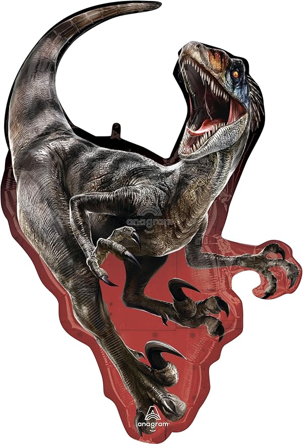 Jurassic Dinosaur World Party Supplies 6pc Rebirth Birthday Balloon Bouquet Decorations