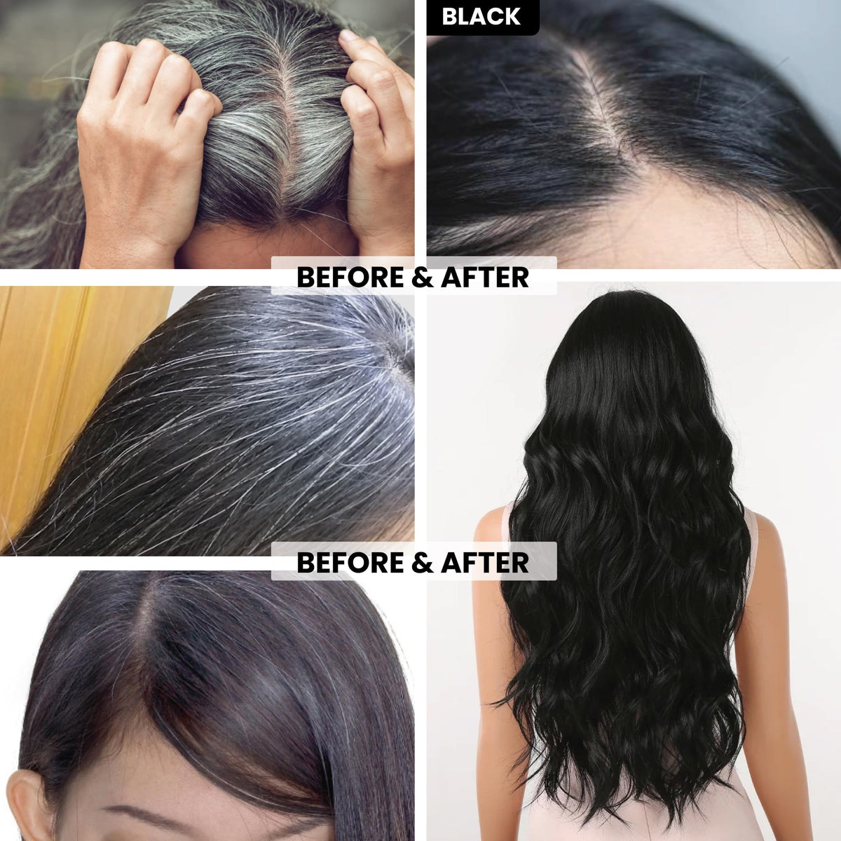 VIP Hair Color Shampoo, 400ml