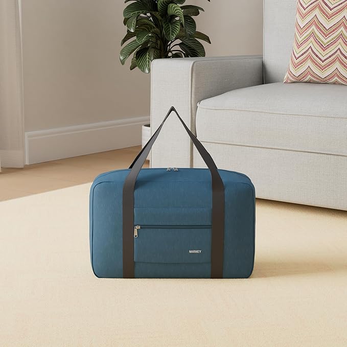 For Spirit Airlines Personal Item Bag Foldable Travel Duffel Bag Tote Carry on Luggage Duffle Overnight for Women and Men