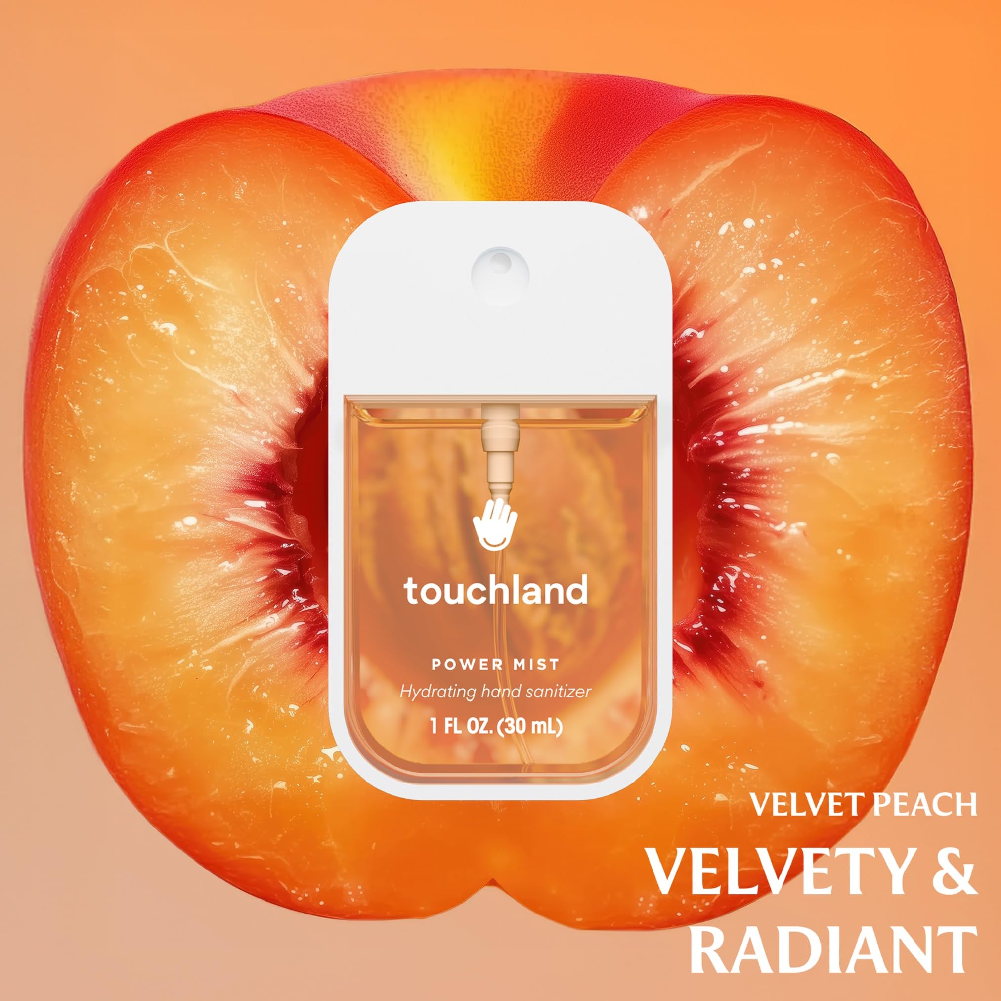 Touchland Hand Sanitizer Spray, Juicy Trio - 3 x 1 FL OZ