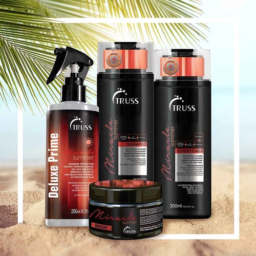 Truss Miracle Summer Mask Bundle with Miracle Summer Conditioner for UV Protection