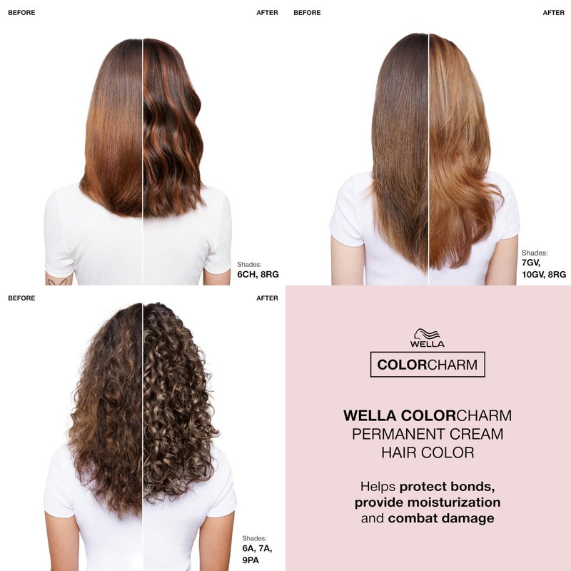 COLORCHARM Permanent Cream Hair Color, 10GV Lightest Soft Gold Blonde, 2 oz.