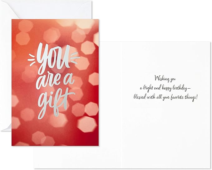 Hallmark Religious Birthday Cards Assortment (Birthday Blessings, 12 Cards and Envelopes)
