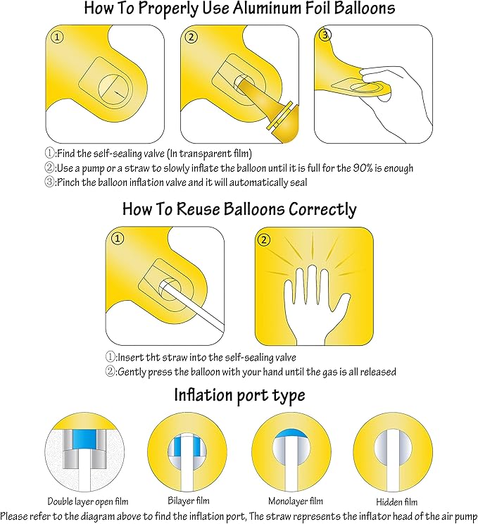 40 Inch gold Number Balloons Helium Foil Mylar Balloon Birthday Party banquet Decoration 15