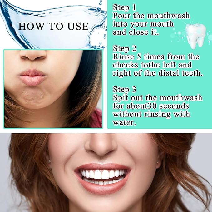 Travel Size Mouthwash,Mini Mouthwash Travel Size Bulk Portable Mouth Wash Set,Individual Small Travel Mouth Wash Packets for Fresh Breath(Pack of 60) A22