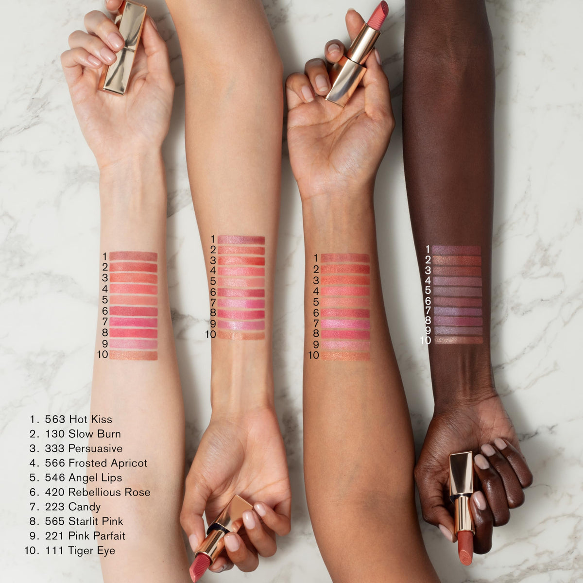 Estée Lauder Pure Color Long-Lasting Hi-Lustre Lipstick for Women | Shimmer Finish, 0.12 Ounce, 420 Rebellious Rose