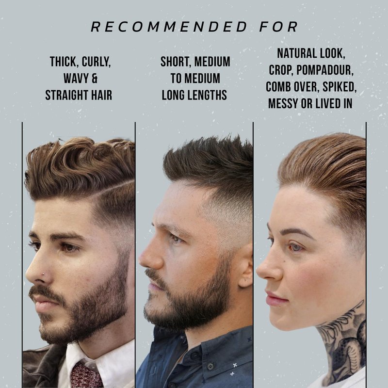 Victory Crown Matte Pomade High Hold & No Shine Hair Styling Wax for Natural & Sophisticated Looks, 3.4 Oz
