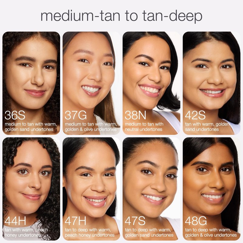 tarte shape tape concealer – Full-Coverage Creaseless Soft Matte Finish, Brightening Under-Eye & Face Makeup, 16hr Longwear, Vegan & Cruelty-Free, travel size, 47H tan-deep honey