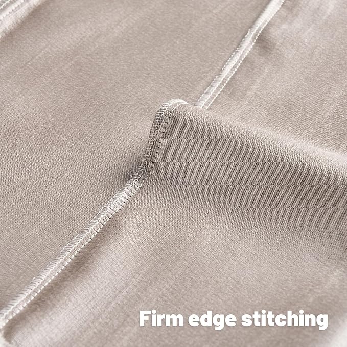 FUTEI Cream Chenille Decorative Throw Pillow Covers 12x20 Inch Set of 2,Soft Embossed Striped Textured Lumbar Pillow Cases,Modern Home Decor for Couch Bed Living Room