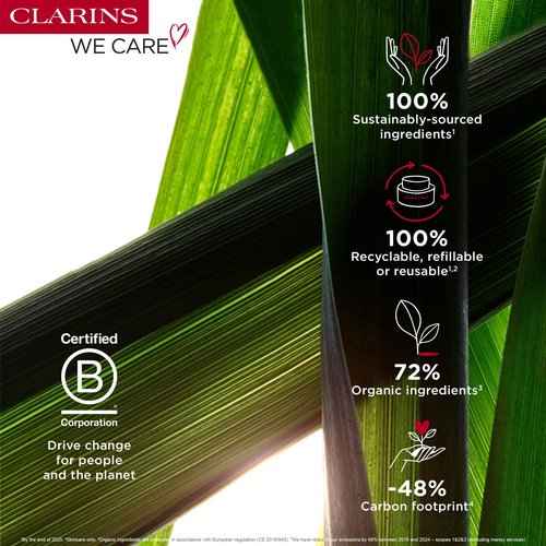 Clarins Soothing Gentle Foaming Face Cleanser | Cleanses, Soothes, and Comforts | Contains Nourishing Shea Butter | Soap-Free| SLS-Free| Very Dry or Sensitive Skin Types | 4.2 Ounces (Pack of 2)
