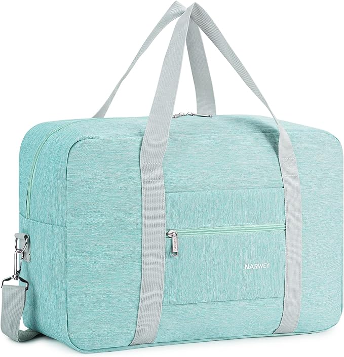 For Spirit Airlines Personal Item Bag Foldable Travel Duffel Bag Tote Carry on Luggage Duffle Overnight for Women and Men