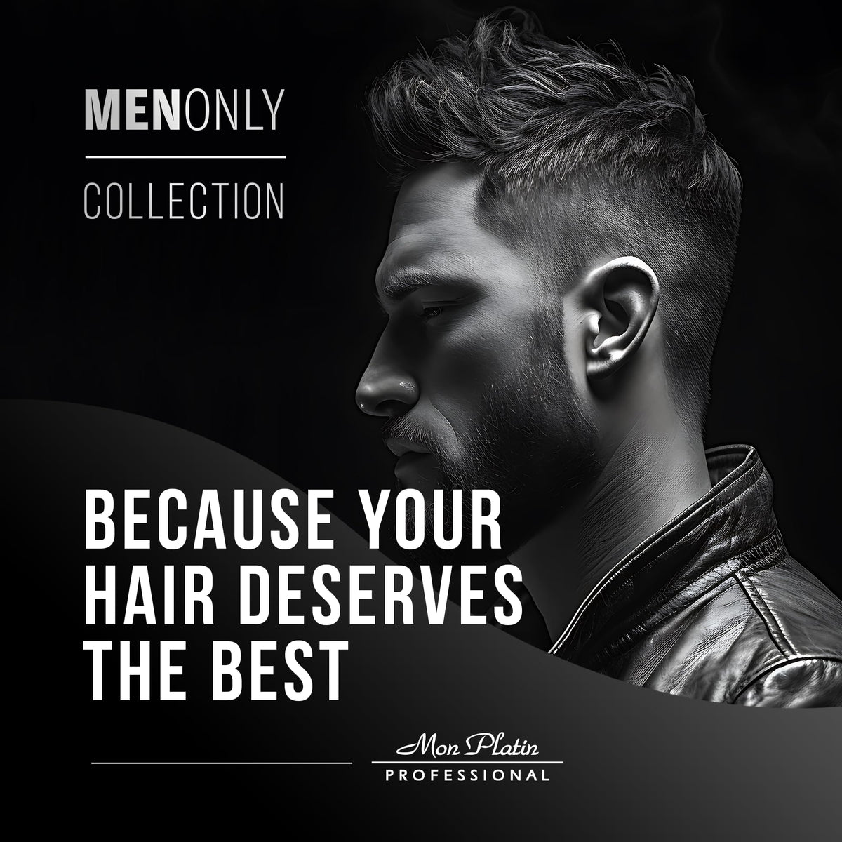 Mon Platin Men’s Styling gel with Jojoba & Black caviar – Men’s Hair Gel with Black Caviar and Jojoba, Strong Hold, Anti-Dandruff Formula, Keeps Hair Styled, Healthy, and Shiny 250ml