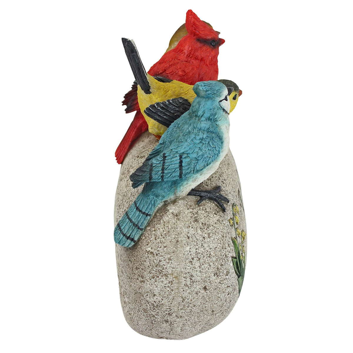 Design Toscano Birdy Welcome Garden Stone Statue: Medium