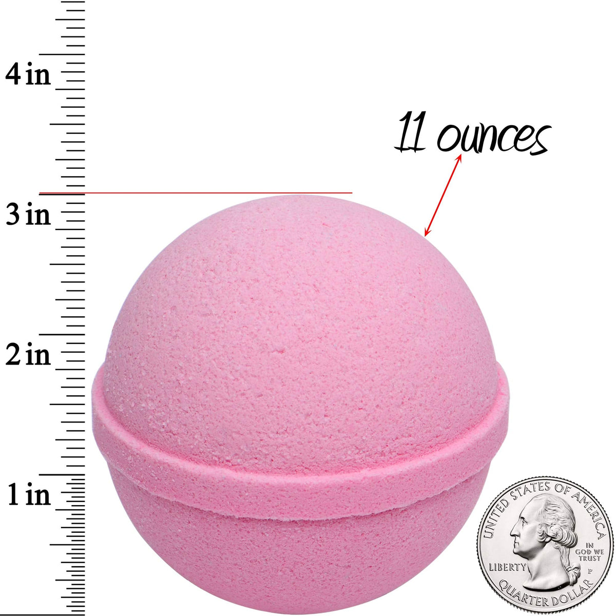 Mermaid Love Potion Bath Bombs Gift Set of 2 with Size 9 Ring Surprise Inside Each Made in USA