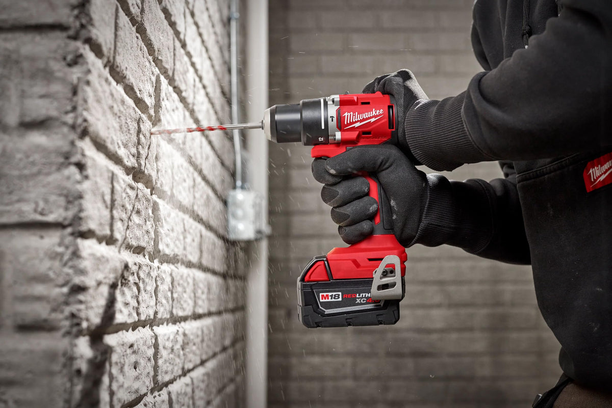 Milwaukee Electric - M18COMPACT BRUSHLESS 1/2 INCH Hammer Drill/Driver