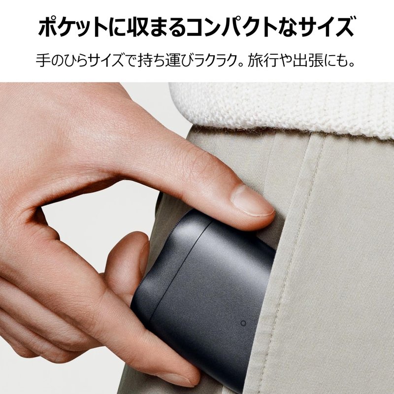 Xiaomi Electric Shaver S200, 2 Rotary Blades, 8000 RPM Motor, Skin-Touch Auto Start, IPX7 Waterproof, Type-C Fast Charge, 60-Min Runtime (Moon Rock Grey)