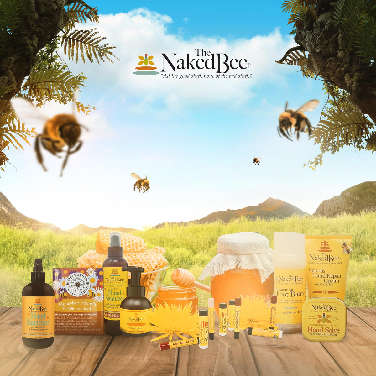 The Naked Bee Deep Cleaning Shampoo Orange Blossom Honey (8 Fl Oz)