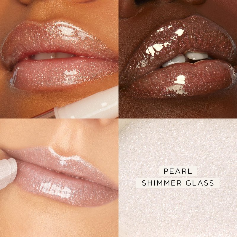 tarte maracuja juicy shimmer glass lip plump – Hydrating & Volumizing Lip Gloss Balm with Hyaluronic Acid & Vitamin E, Plumps & Moisturizes, Vegan & Cruelty-Free, full size, pearl