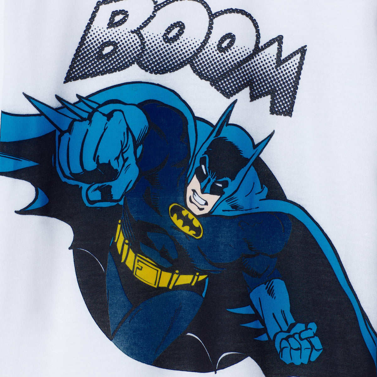 BATMAN Boys Pajamas for Kids | 4 Piece Sleepwear Sets for Boys Pajama Bottoms and Sleep Shirts for Big Boy and Toddlers Blue-grey