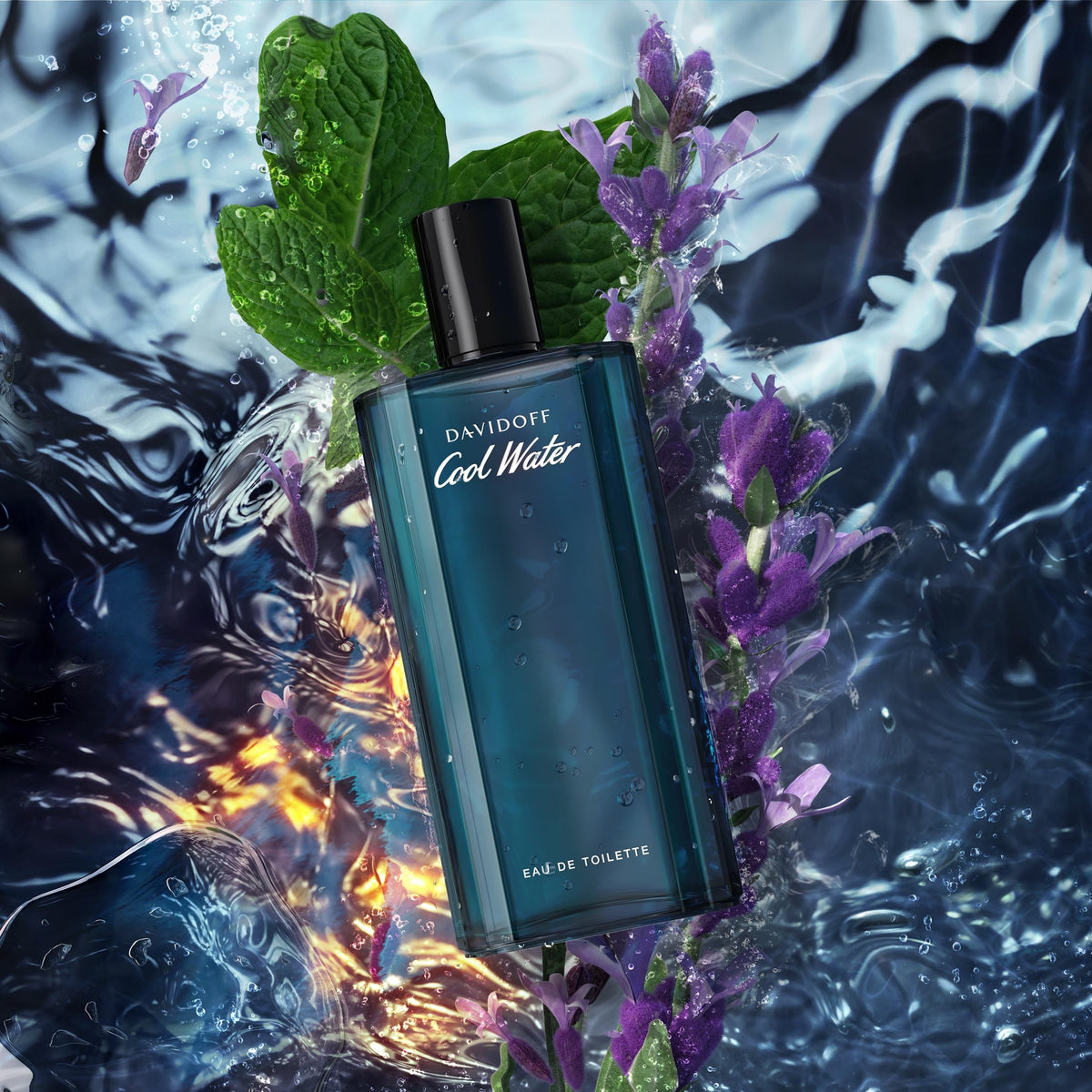 Davidoff Cool Water Men's Deodorant Spray – With Notes of Coriander, Mint, Lavender & Amber – 5 fl oz