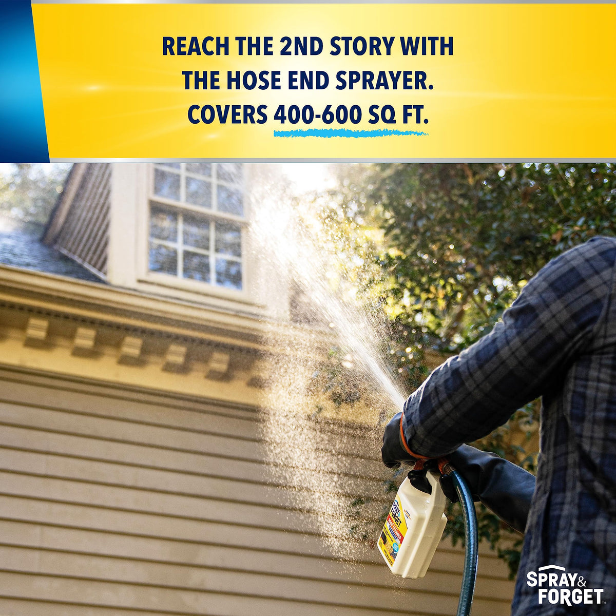 Spray & Forget 1-Quart Hose End Concentrated Roof Cleaner