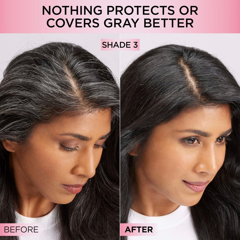 L'Oreal Paris Excellence Crème Permanent Hair Dye, Triple Care Hair Color with Hyaluronic Acid for 100% Gray Coverage, 4 Dark Brown, 1 Kit (Pack of 2) (Packaging May Vary)
