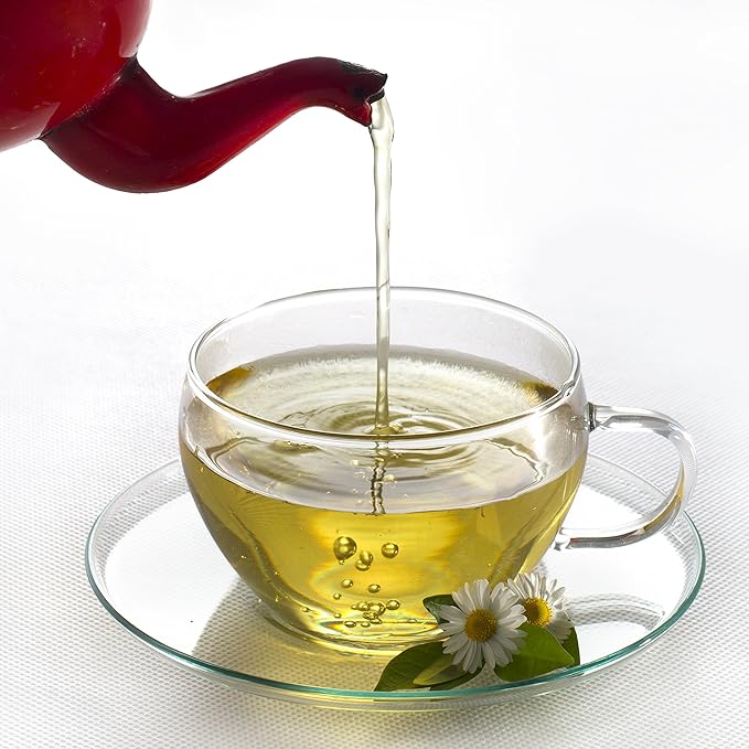 Chamomile Tea 1LB (16Oz) 100% CERTIFIED Organic (USDA seal) Chamomile Flowers Herbal Tea (Matricaria Chamomilla) in 1 lb Bulk BPA-free Resealable Bags from U.S. Wellness
