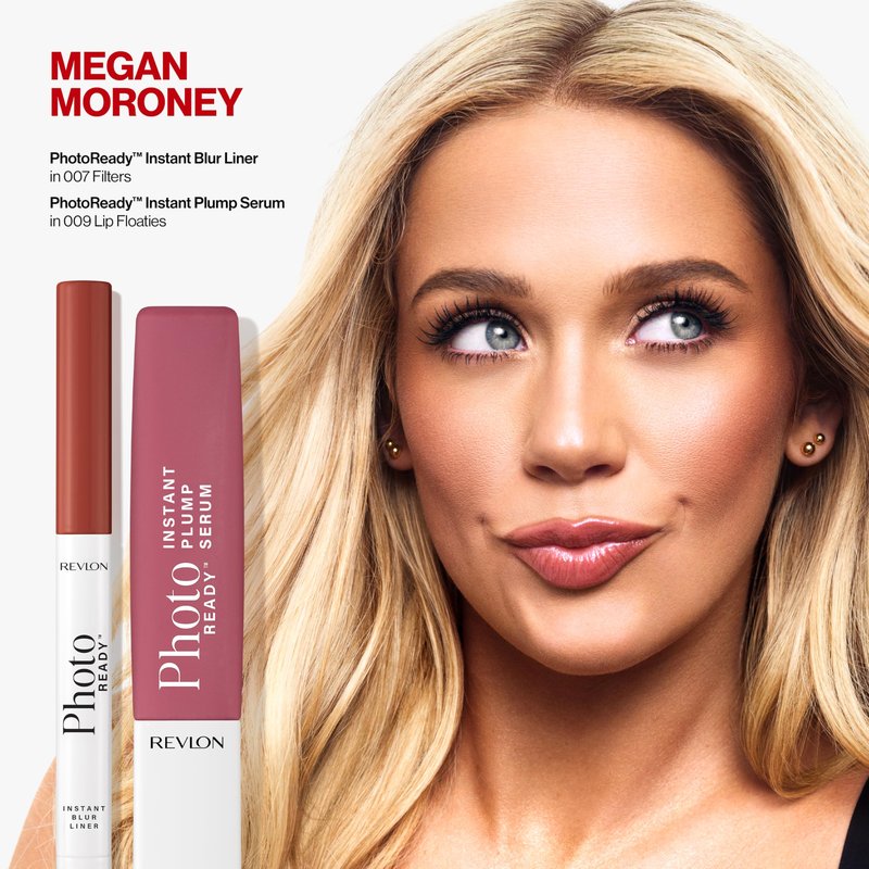 REVLON PhotoReady Instant Blur Liner, Soft Matte Lip Makeup to Overline for Instant Natural, Fuller-Looking Lips, Sheer-to-Buildable, 007 Filters, 0.05 oz