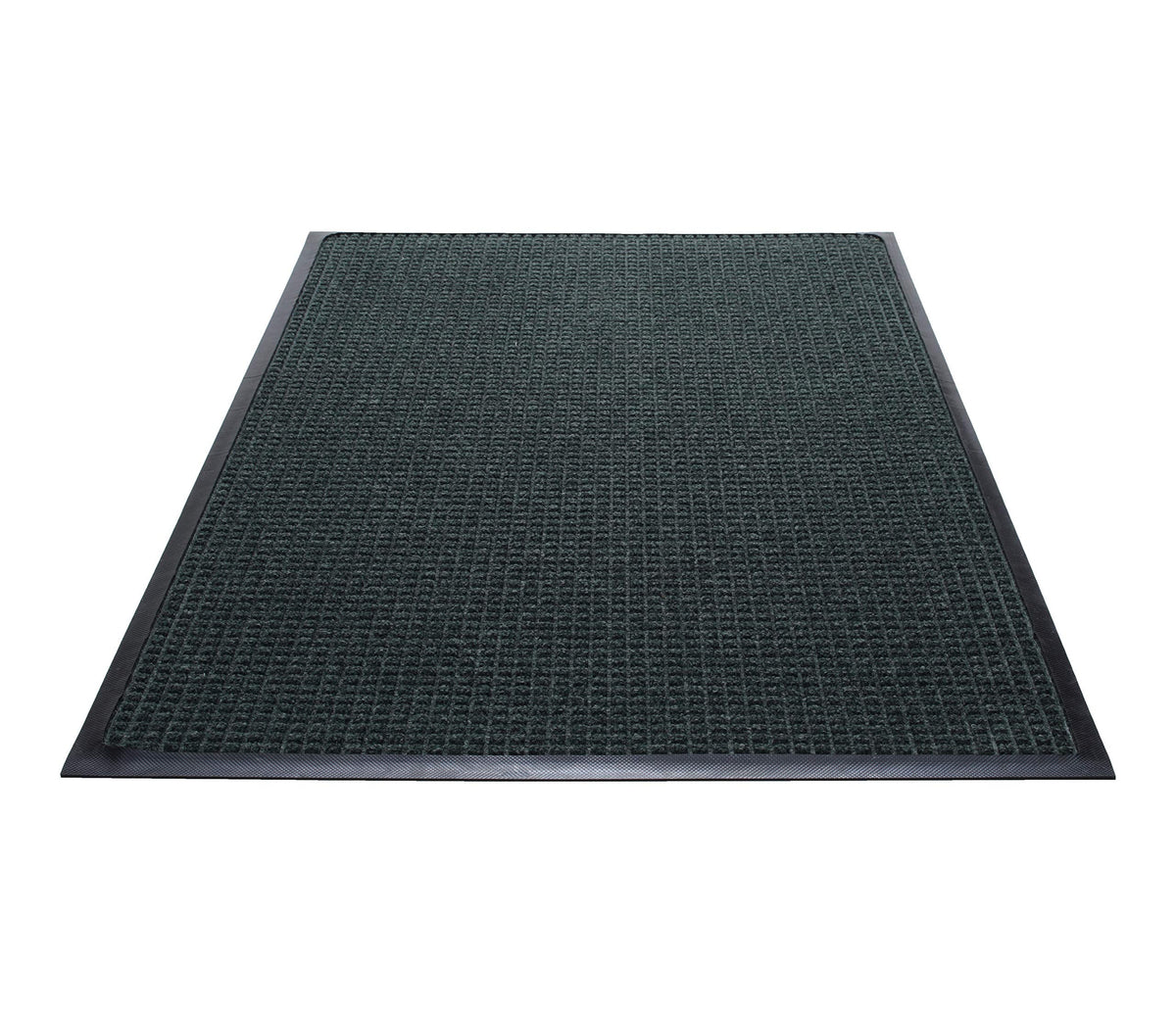 Guardian WaterGuard Indoor/Outdoor Wiper Scraper Floor Mat, Rubber/Nylon, 4'x16', Green