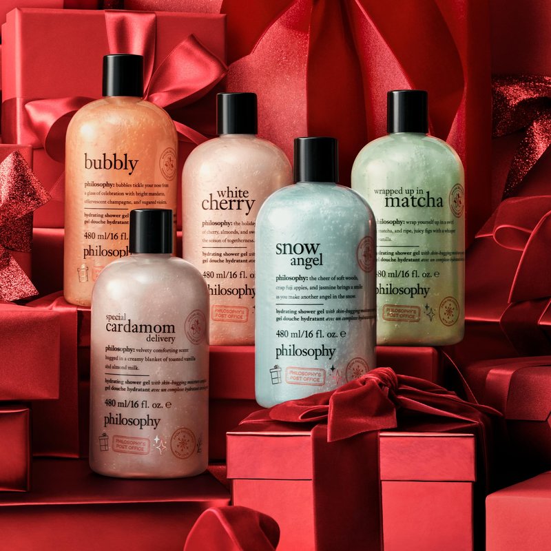 philosophy Bath & Body Holiday Bubbly Shower Gel 16 fl oz (Pack of 1)