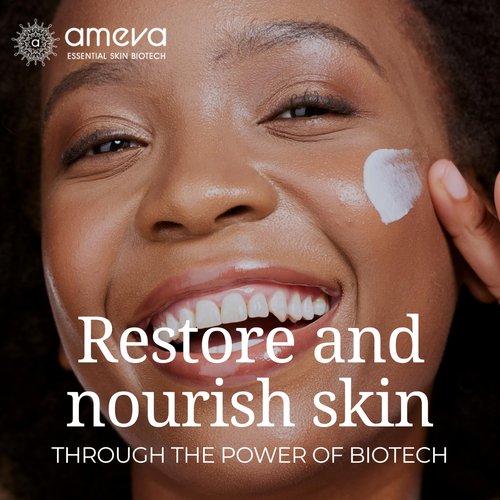AMEVA Mevalonic Acid Multipotent Serum: Plant-Based, Vegan, Boosts Collagen, Hyaluronic Acid, For Sensitive Skin, Anti-Aging, Velvety Soft, Enhances Radiance (Multipotent Serum)