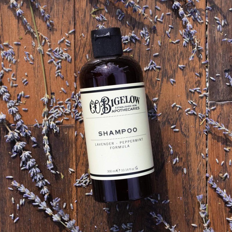 C.O. Bigelow Lavender Peppermint Shampoo, Sulfate Free Shampoo, Hair Wash with Lavender & Peppermint Essential Oils, 10.4 Fl Oz