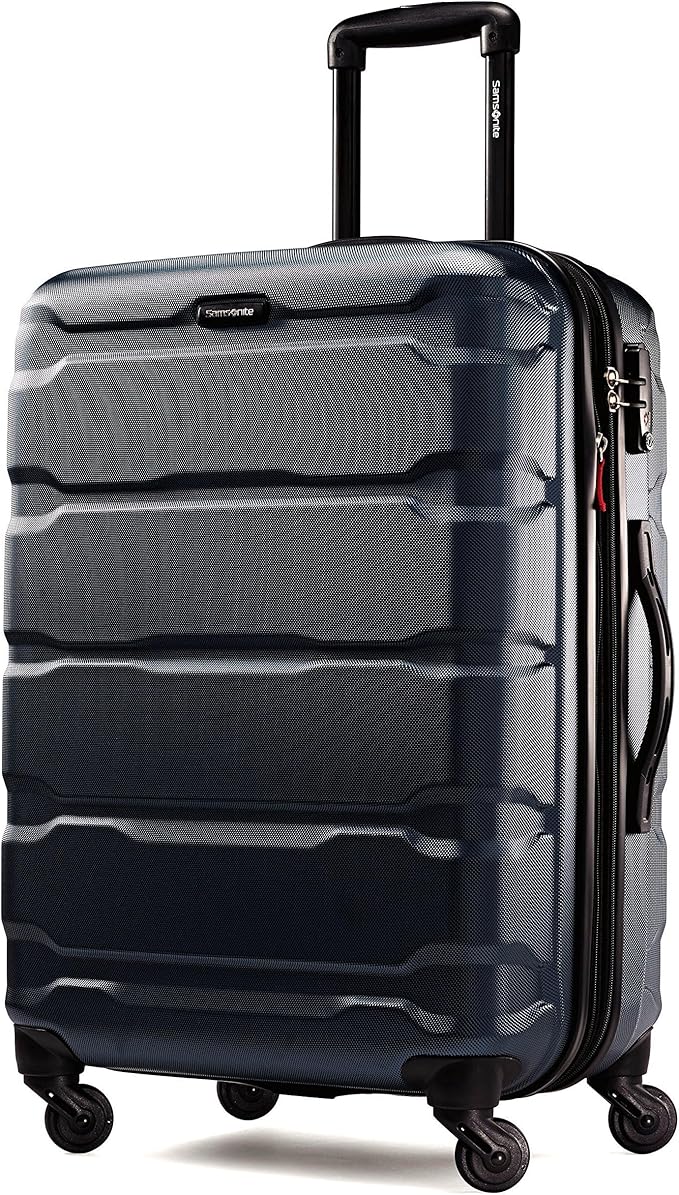 Samsonite Omni Pc Hardside Expandable Luggage with Spinner Wheels (Navy, 2-Piece Set (20/28))