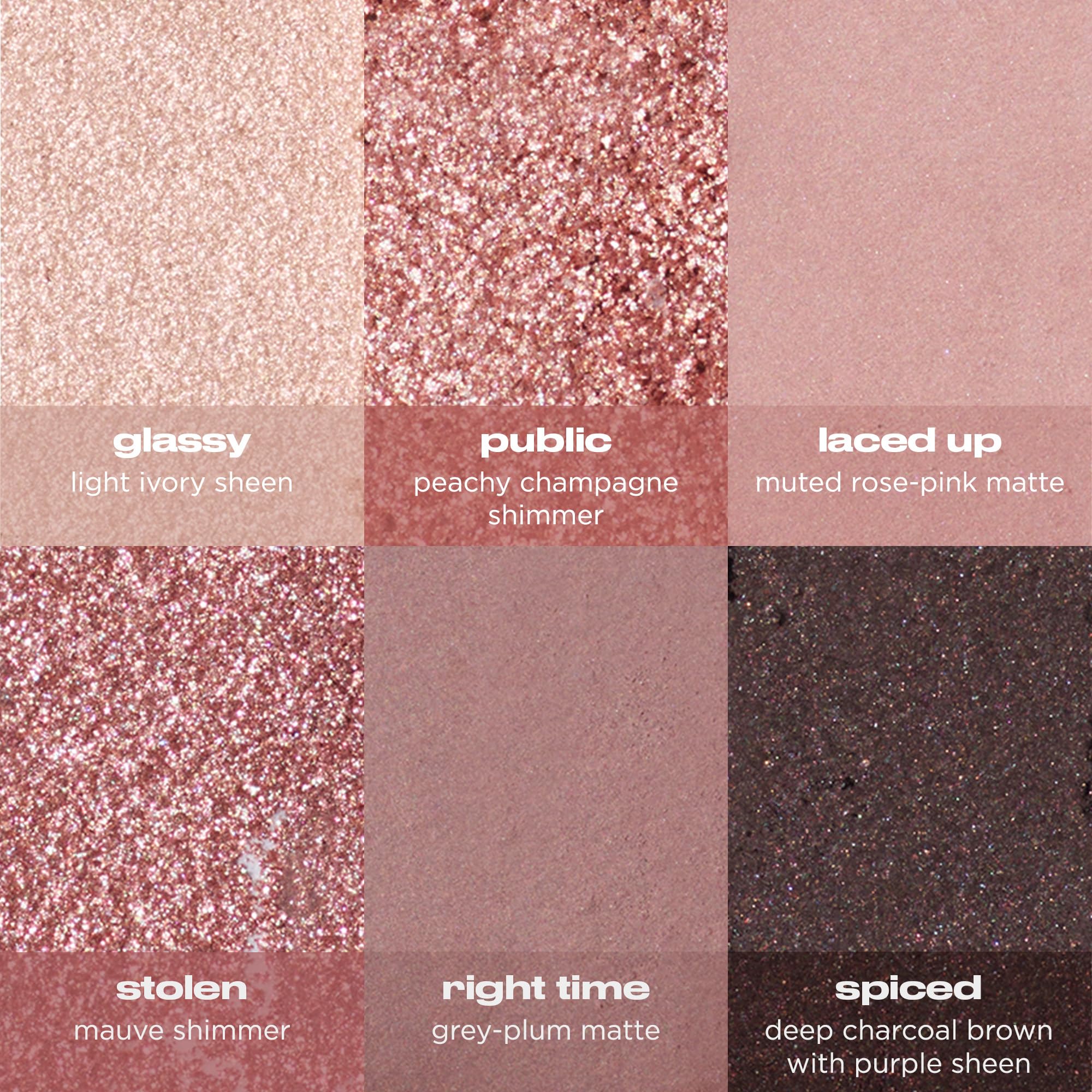 URBAN DECAY Naked3 Mini Eyeshadow Palette - 6 Rosy Pink Neutral Shadows