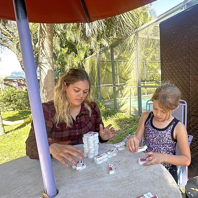 Easter Bunny Stack – Bunny-Themed Wooden Stacking Game for Kids & Adults, Fun Family Tower Game, Indoor & Outdoor Play, Ages 6+, Easter Basket Gift