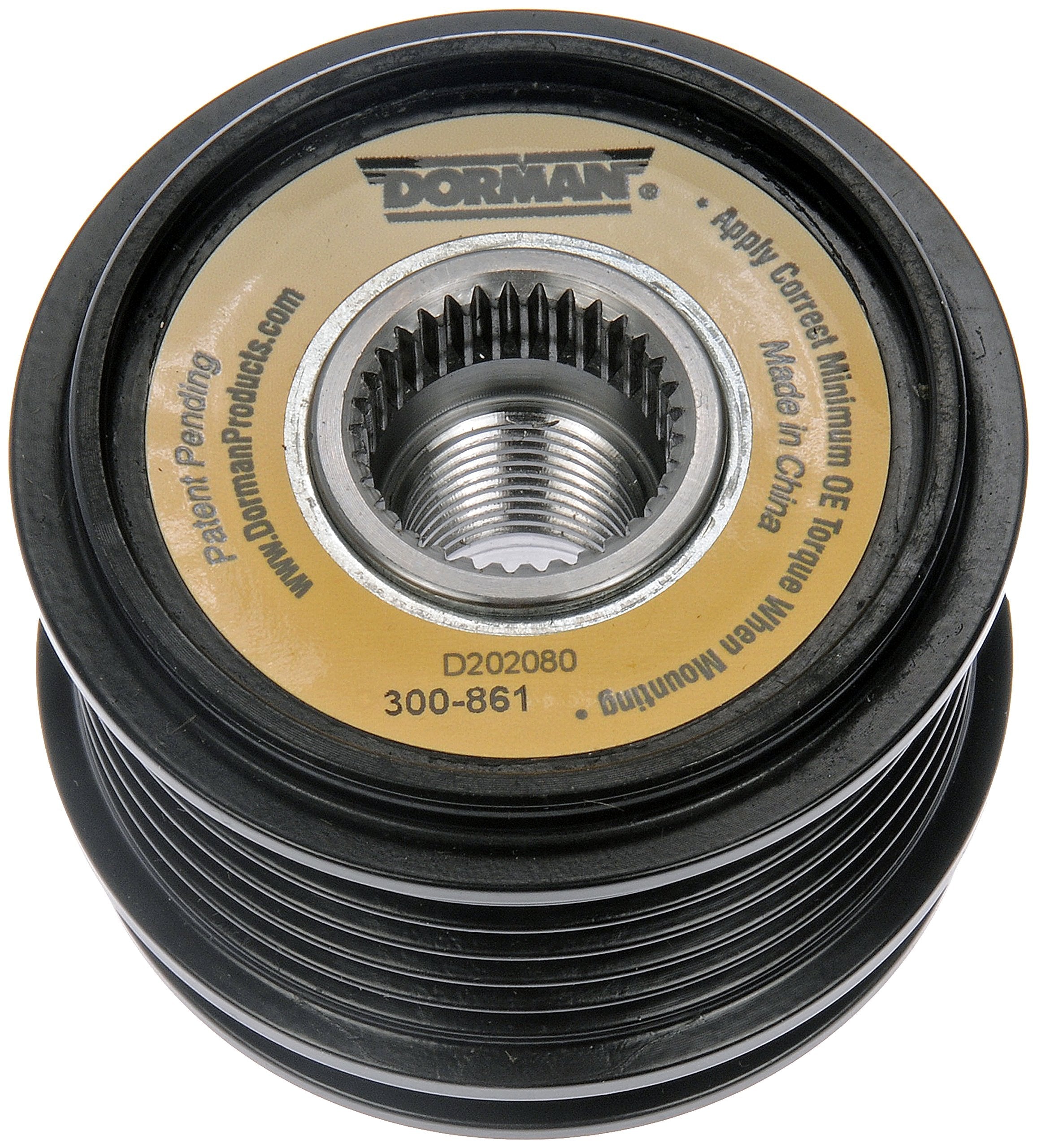 Dorman 300-861 Alternator Pulley Compatible with Select Models