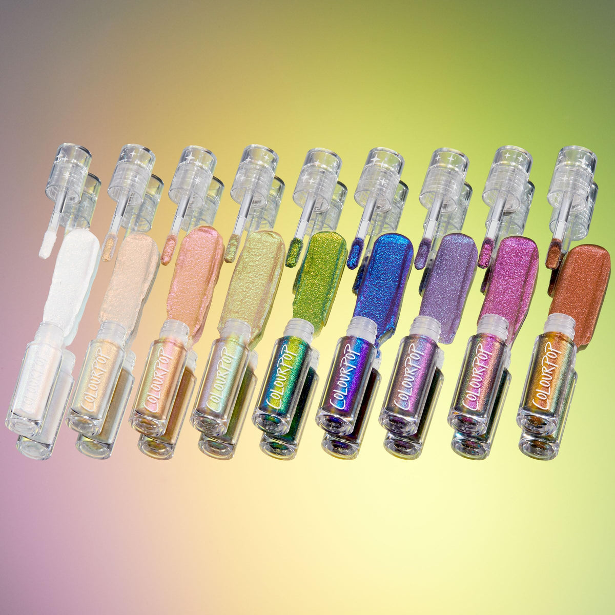 ColourPop Chrome Liquid Eyeshadow - Color-Shifting Chrome Eyeshadow with Long-Lasting & Ultra-Pigmented Formula - Glaze (0.05 oz)