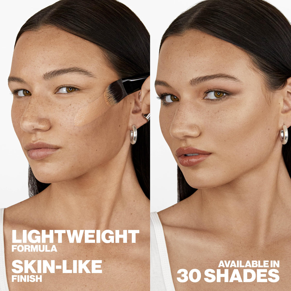 Smashbox Always On Skin-Balancing Foundation | Medium-To-Full Coverage Foundation | Hyaluronic Acid with a Natural-Looking, Second-Skin Finish, 1 Fl Oz, L20W