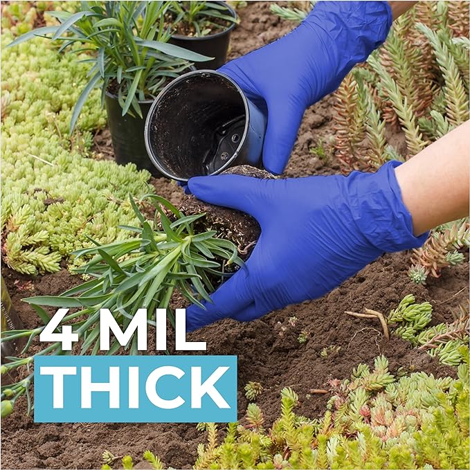 Nitrile Gloves, Disposable Gloves, Comfortable, Powder Free, Latex Free | 100-1000 Gloves
