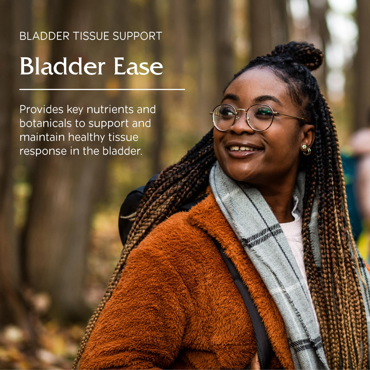 Vitanica Bladder Ease - Herbal Supplement for Bladder Tissue Health Support - Support Healthy Function of the Bladder Wall Tissue - Urinary Health Supplement with Vitamin A - Vegan - 180 Capsules