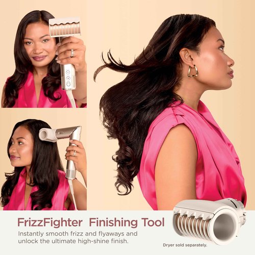 Shark FlexStyle FrizzFighter Finishing Tool & Paddle Brush Attachments for FlexStyle Styling System, Hair Styling & Drying Tools