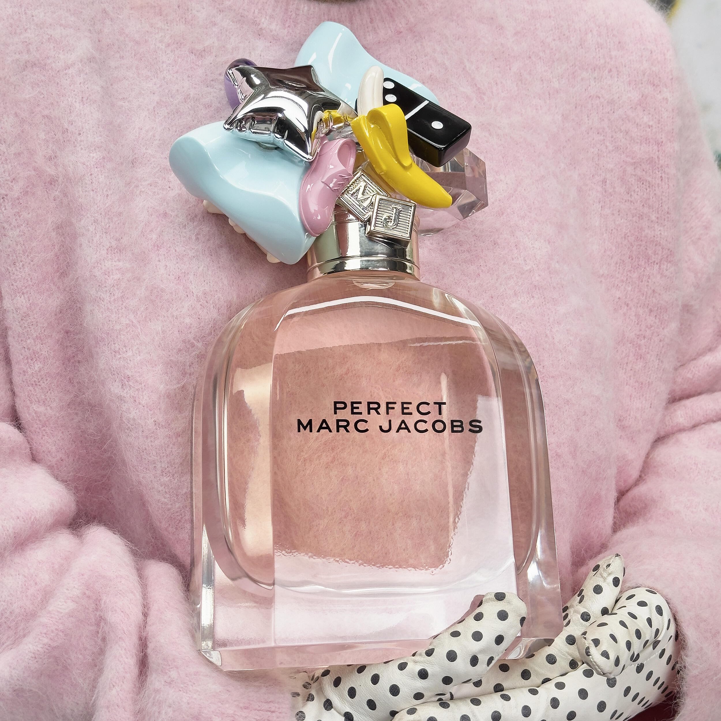 Marc Jacobs Perfect Eau de Parfum 3-Piece Gift Set ($229 value) -EDP 3.3oz, Body Lotion 2.5oz, Travel Spray 0.33 oz– With Notes of Rhubarb, Daffodil - Floral Women's Perfume