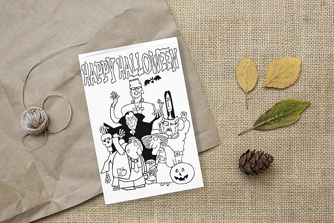 Stonehouse Collection | Kids Color-In Greeting Cards for All Occasions | Birthday, Thank You, Christmas, Halloween, Thanksgiving, Valentine's Day | Fun & Creative DIY Cards for Children (Holiday Assorted)