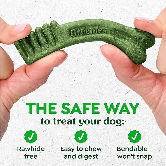 Greenies Veterinarian-Recommended Adult Natural Dental Dog Treats Regular Size, Original Flavor, 6 oz. Pack, 6 Count