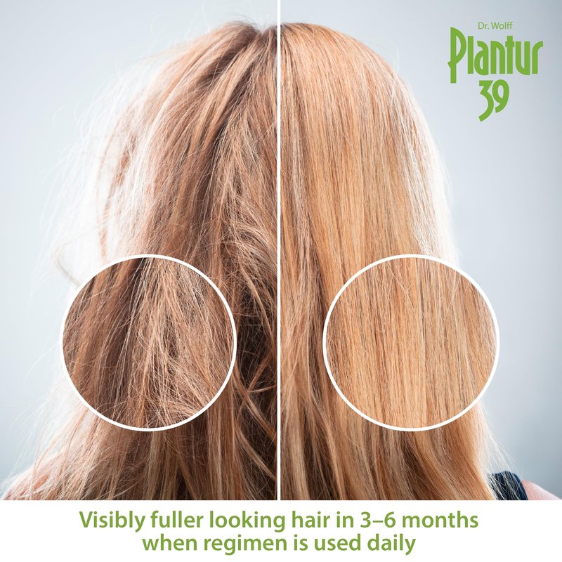Plantur 39 Fine and Brittle Hair Shampoo (16.9 fl oz) I Phyto-Caffeine Formula I Promotes Natural Growth I For Women's Thinning Hair