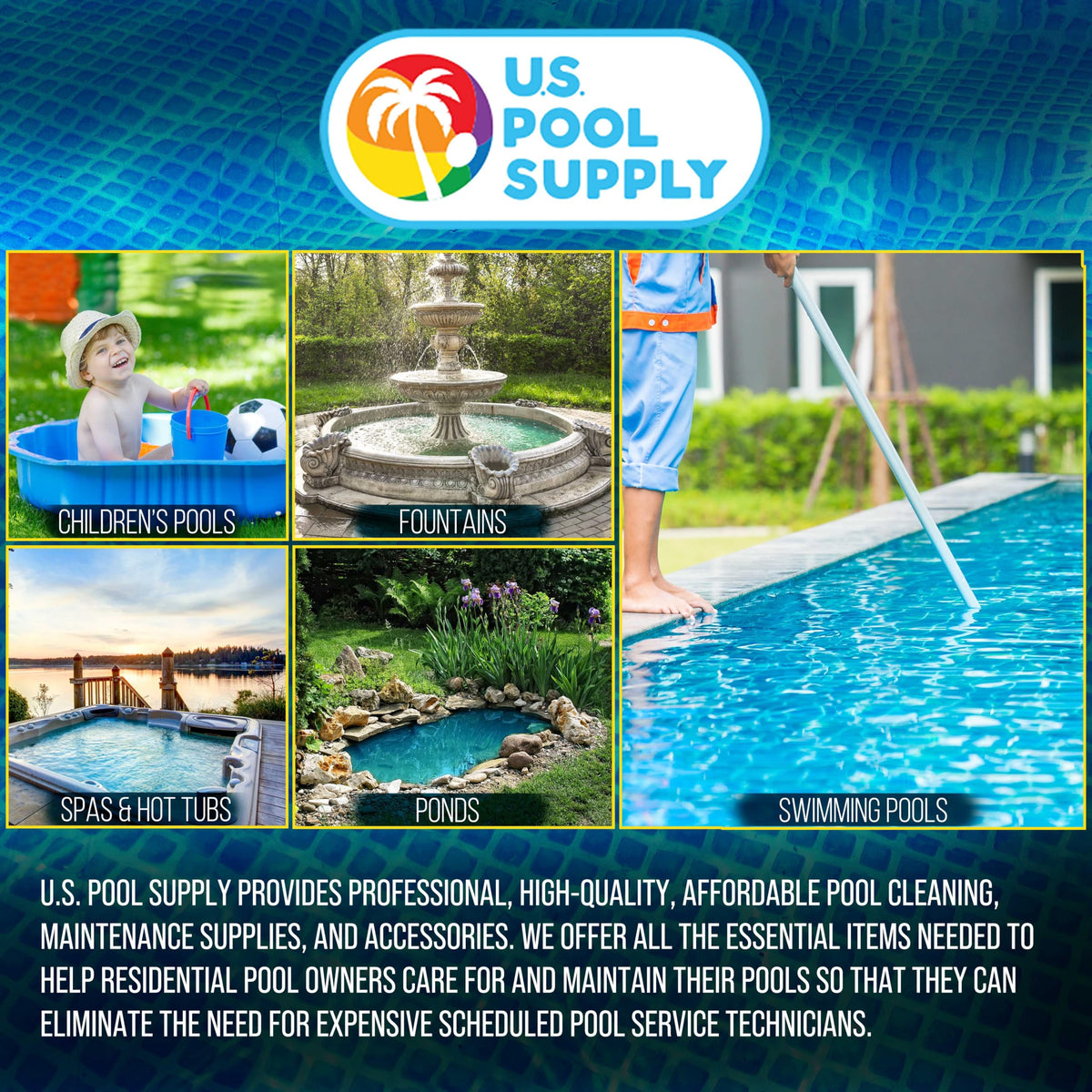 U.S. Pool Supply 1.5" Heavy-Duty Above Ground Pool Hose Replacement Kit - 2 Durable 3 Foot Hoses, 2 Connection Adapters, 4 Clamps - Compatible with Intex Pool Filter Pumps